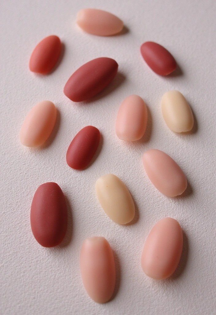 14 Minimalist Almond Nails That Will Make You Say 'Less Is More!' - 3. Monochromatic Magic