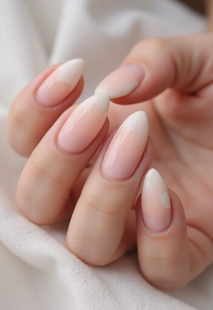 14 Minimalist Almond Nails That Will Make You Say 'Less Is More!' - 9. Soft Ombre Effect