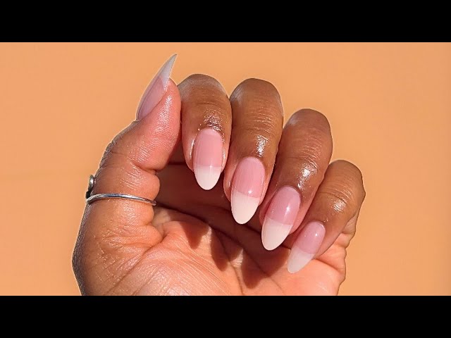 15 Chic American Manicure Nails Looks That Are Perfect for Any Occasion! - 12. Subtle Metallic Accents