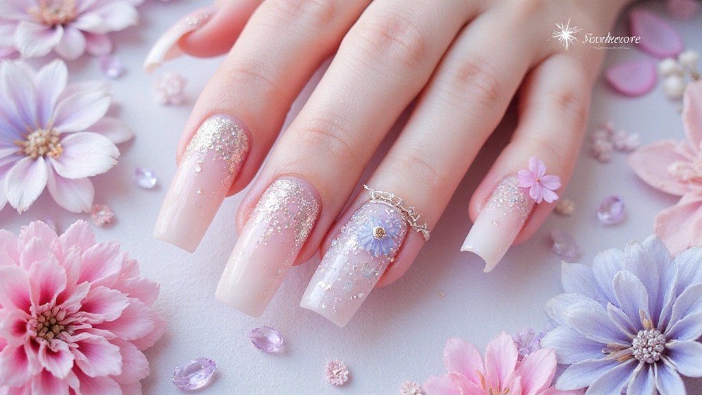 15 Enchanting Castlecore Nail Designs That'll Make You Feel Like Royalty!