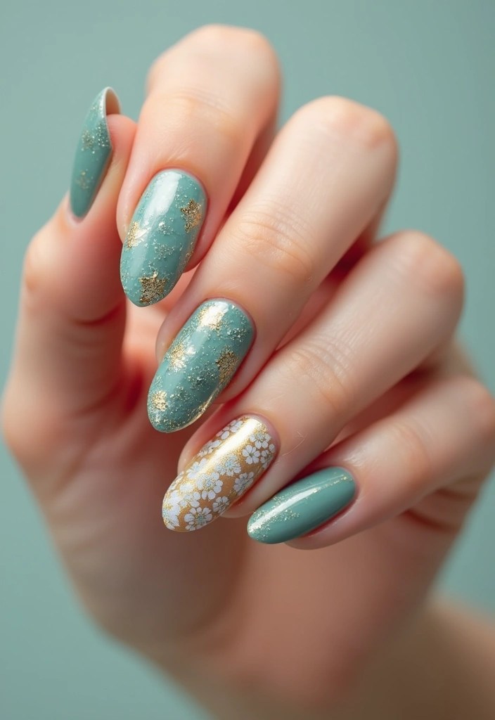 15 Enchanting Castlecore Nail Designs That'll Make You Feel Like Royalty! - 15. Majestic Animal Prints