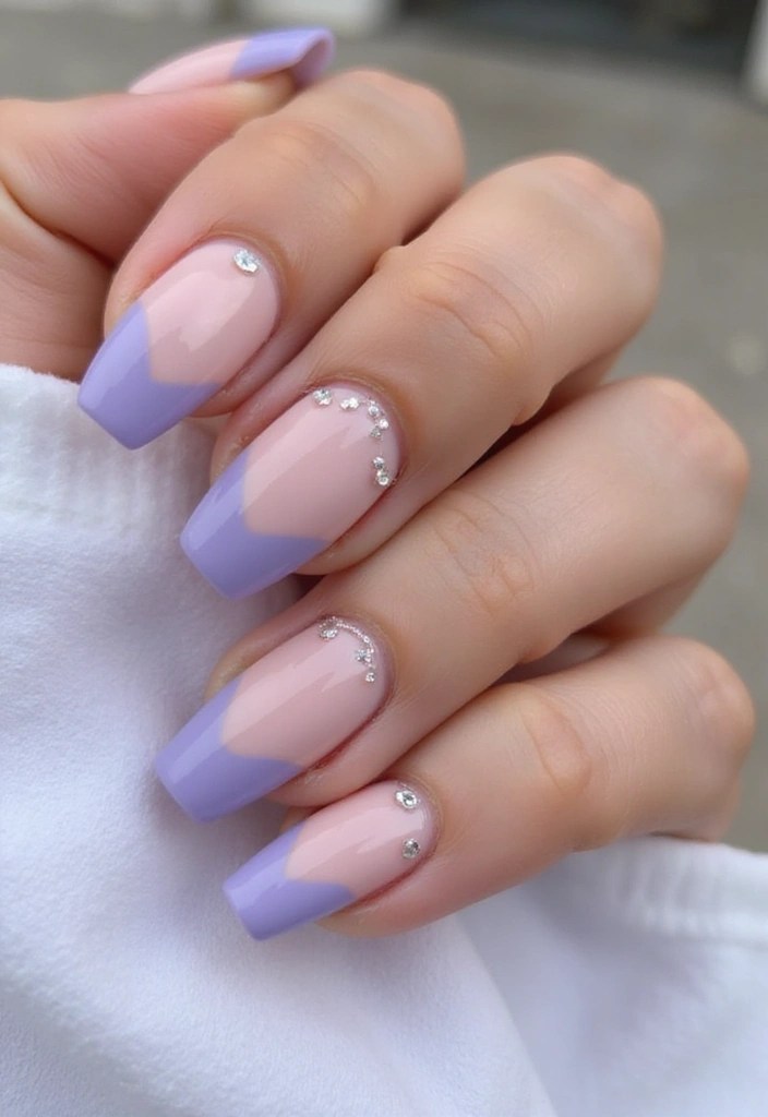 15 Enchanting Castlecore Nail Designs That'll Make You Feel Like Royalty! - 9. Delicate Ombre Styles