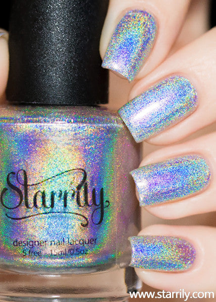 16 Holo Nail Trends That Will Brighten Up Your Look! - 10. Holo Watercolor