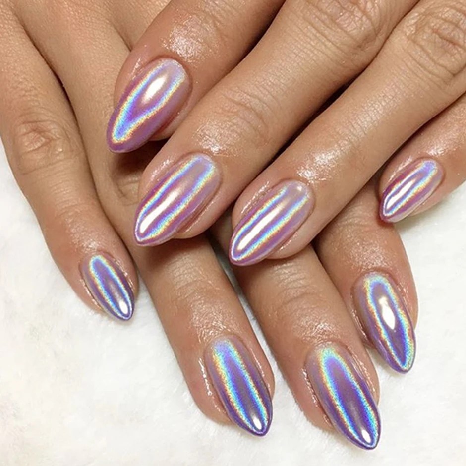 16 Holo Nail Trends That Will Brighten Up Your Look! - 11. Holo Dots
