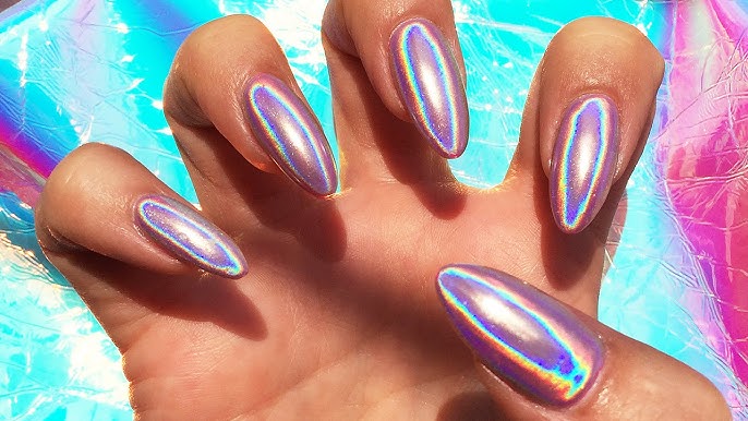 16 Holo Nail Trends That Will Brighten Up Your Look! - 2. Pastel Holo Dream