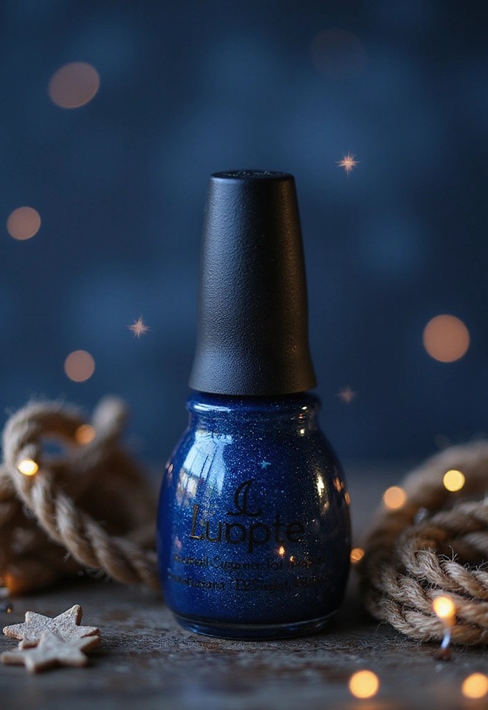 16 Mermaid-Inspired Nail Polish Colors That Will Transform Your Look! - 5. Nautical Nights: Deep Navy