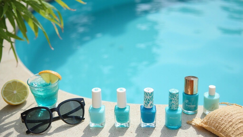 5 Aqua Blue Stiletto Nail Ideas Perfect for Pool Days