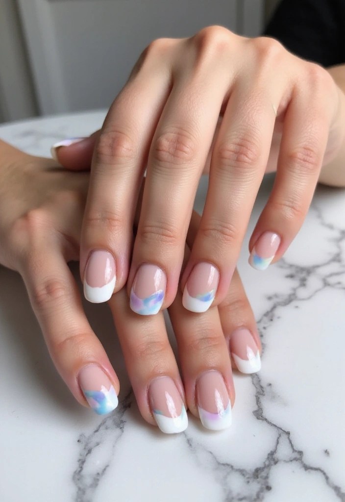 6 Gorgeous Summer Manicure Ideas Featuring Ombre Magic! - 6. Elegant Ombre French Tips