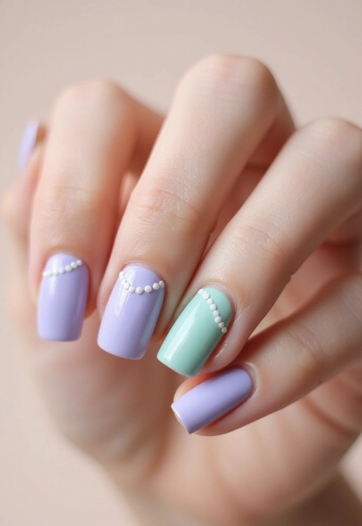 7 Chic Almond Nail Designs That Will Make You the Trendsetter! - 1. Minimalist Marvels: Clean Lines and Soft Hues