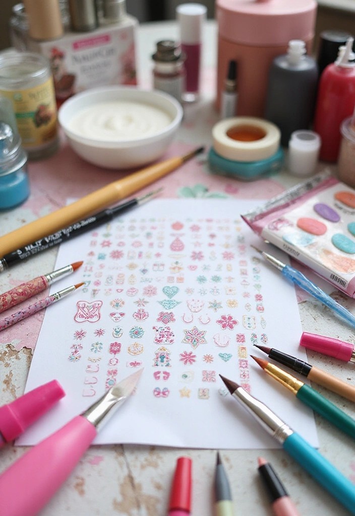 7 Must-Have Products for Your Nail Care Routine (Transform Your Nails Today!) - 7. Nail Art Tools for Creativity