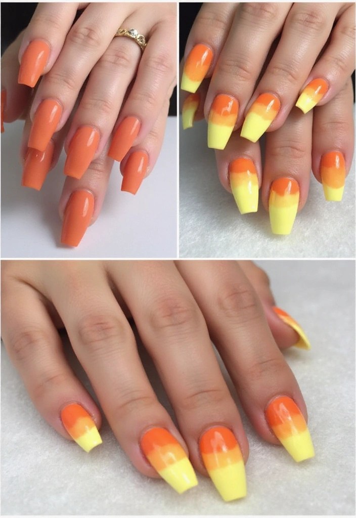 7 Ombre Coffin Nail Styles in Orange and Yellow for a Sunset Look - Conclusion