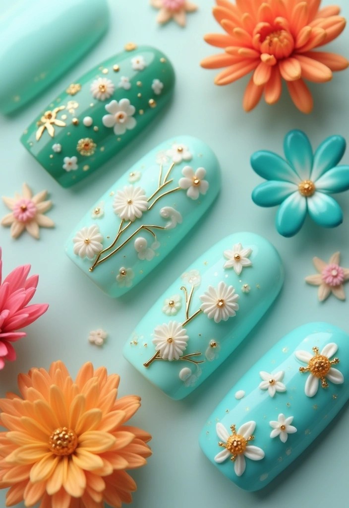8 Mint Green and Sky Blue Square Nails for a Cool Summer Manicure - Conclusion