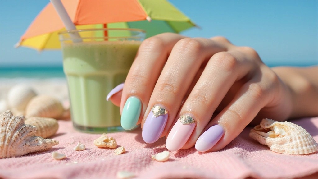8 Stunning Pastel Almond Nail Designs for Summer Bliss (Find Your Favorite!)