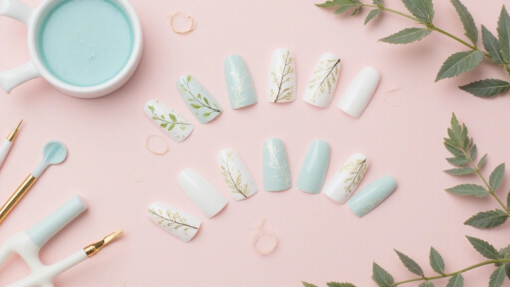 9 Minimalist Leaf Nail Designs That Are Simply Chic (Must Try!)