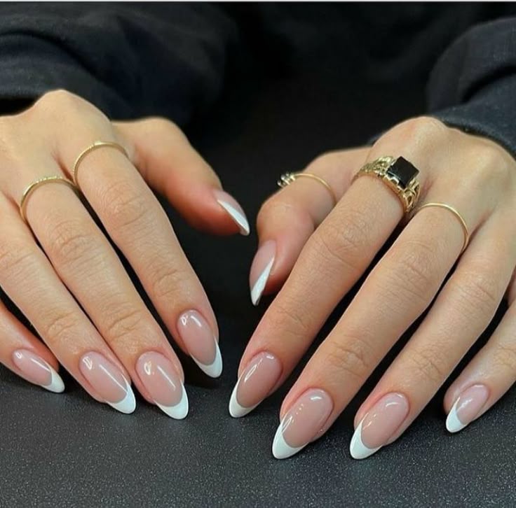 Master the Art of French Nails Almond Shape: 8 Techniques You Must Know! - Classic French Tips with a Twist