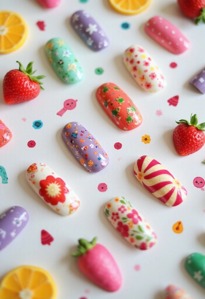 Summer Nails Vibes: 10 Must-Try Tips for Perfect Summer Nail Art! - 9. Nail Art Stickers and Decals