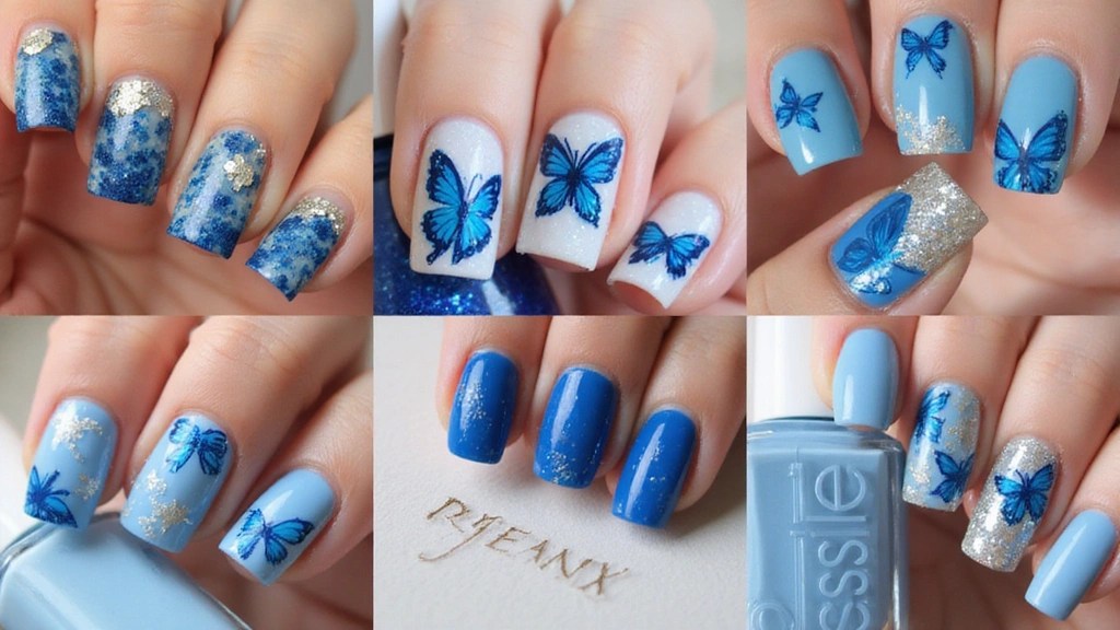 Unlock the Magic of Blue Butterfly Nails: 7 Designs That Will Leave You Breathless!