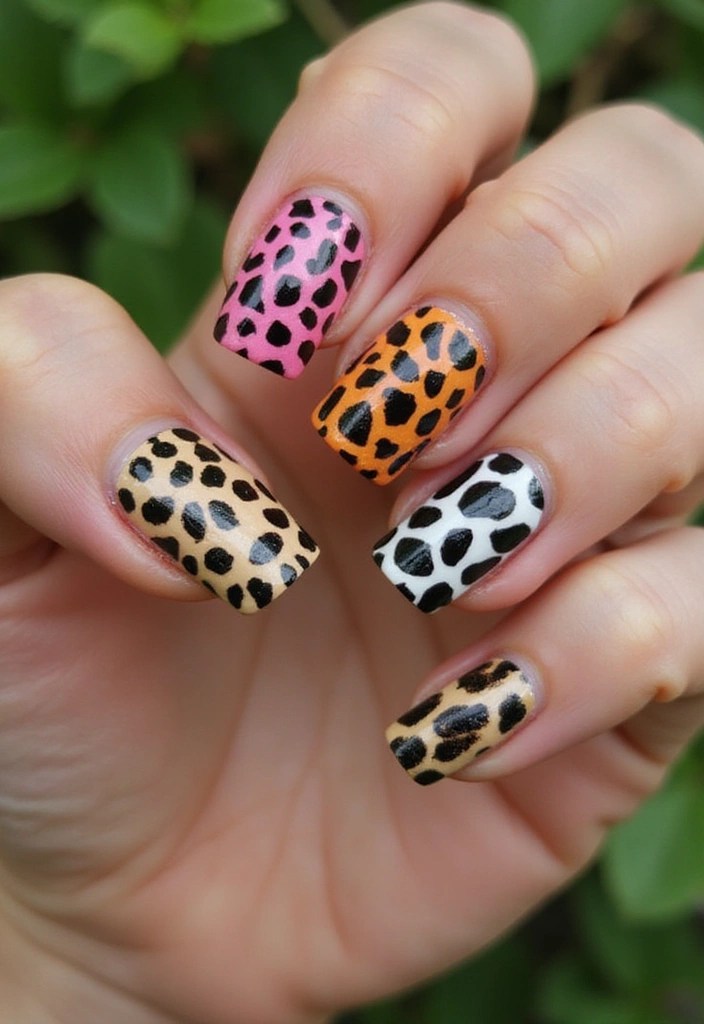 Unlock Your Wild Side with These 12 Stunning Safari Nail Designs! - 1. Exotic Animal Prints