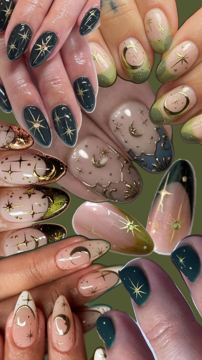 10 Enchanted Nails That Feel Magical, Sparkly & Fairy Tale-Ready - Celestial Wonders
