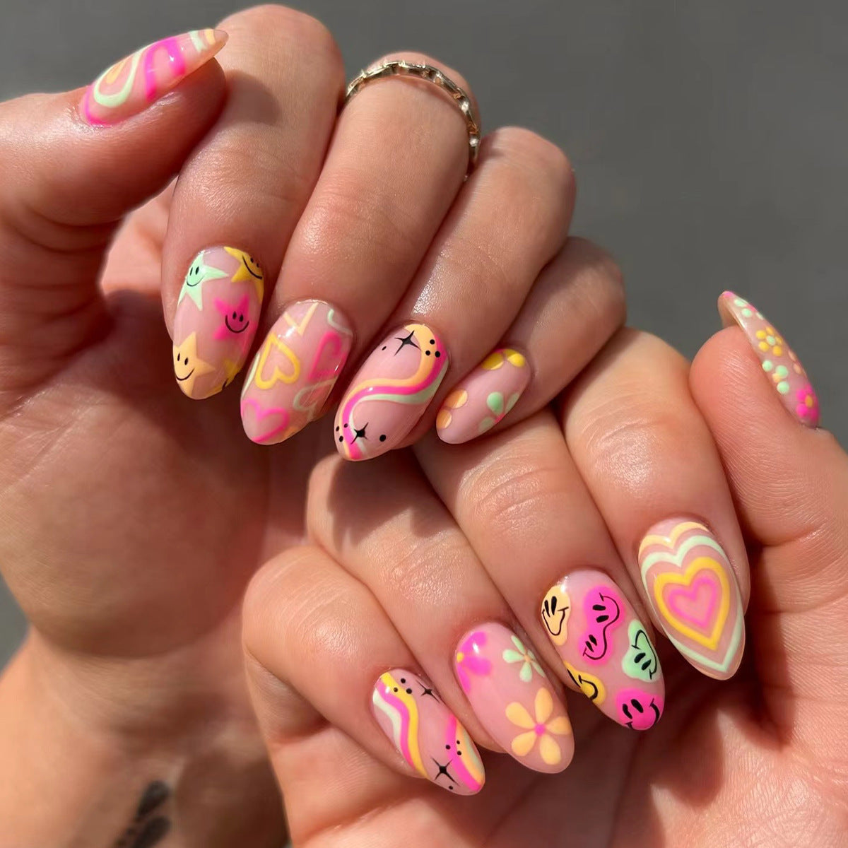 10 Soft Girl Almond Nails to Try This July 🌸 | Pretty & Feminine Summer Designs - 2. Pastel Play