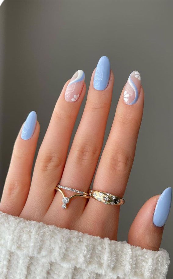 10 Soft Girl Nail Ideas That Are Pinterest-Perfect - Pastel Swirls