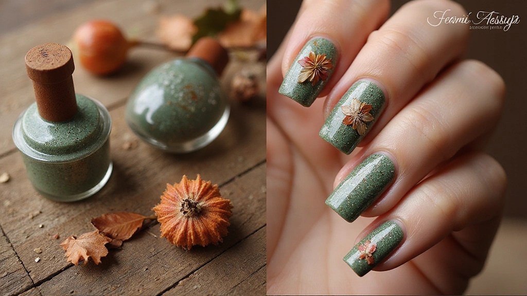 10 Stunning Botanical Nail Art Ideas to Transition from Late Summer to Fall (You Won’t Believe&nbsp;#5!)