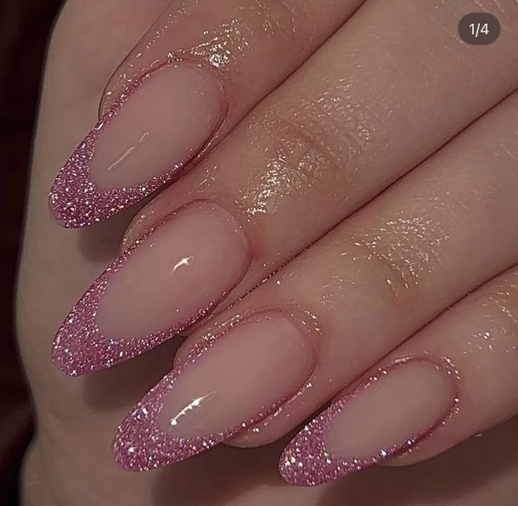 10 Sweet & Sparkly Pink Nails That Are Total Eye Candy - You’ll Adore #4!