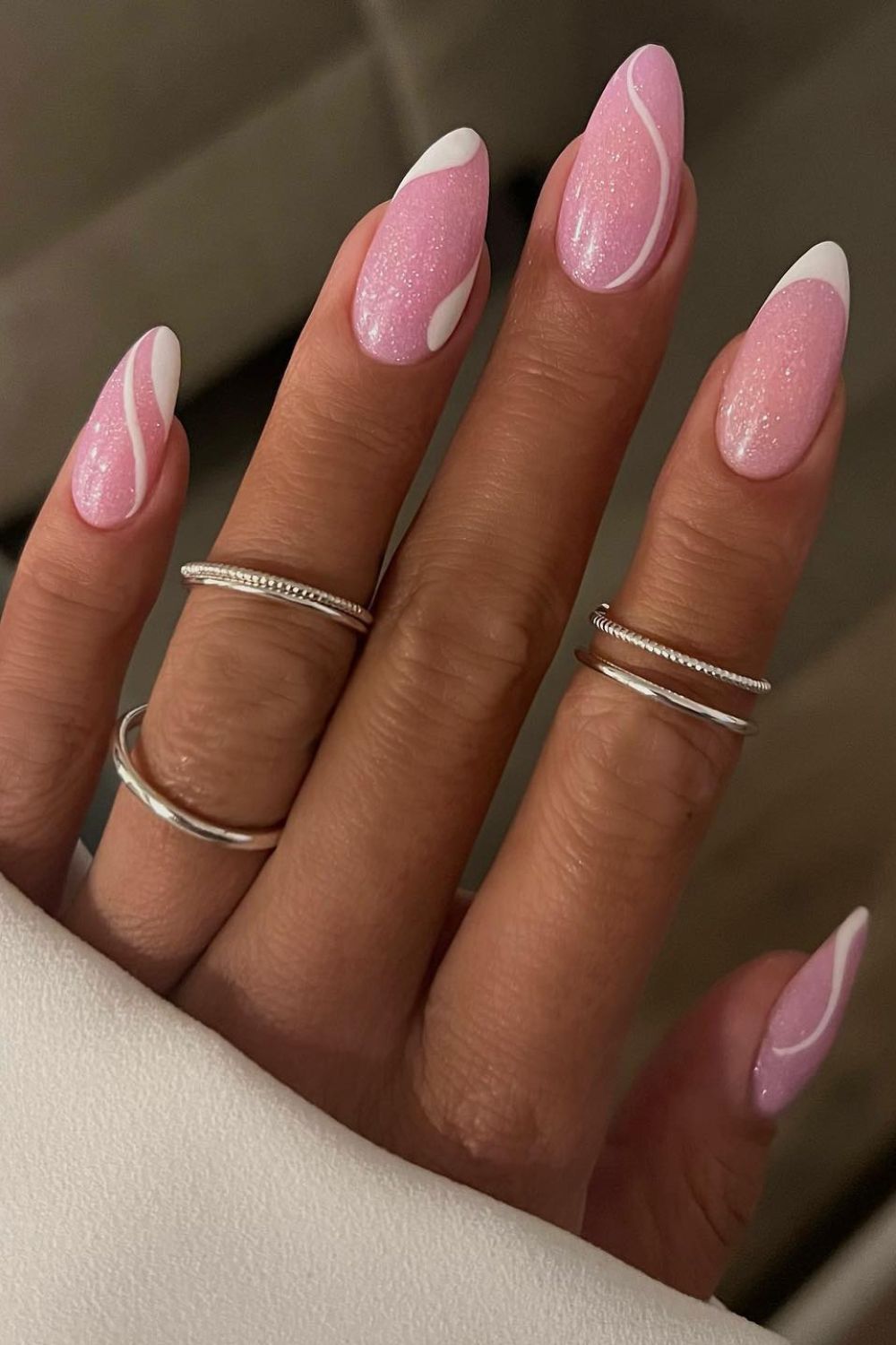 11 Pink Oval Nails That Are Soft, Chic & Totally Aesthetic - Playful Patterns