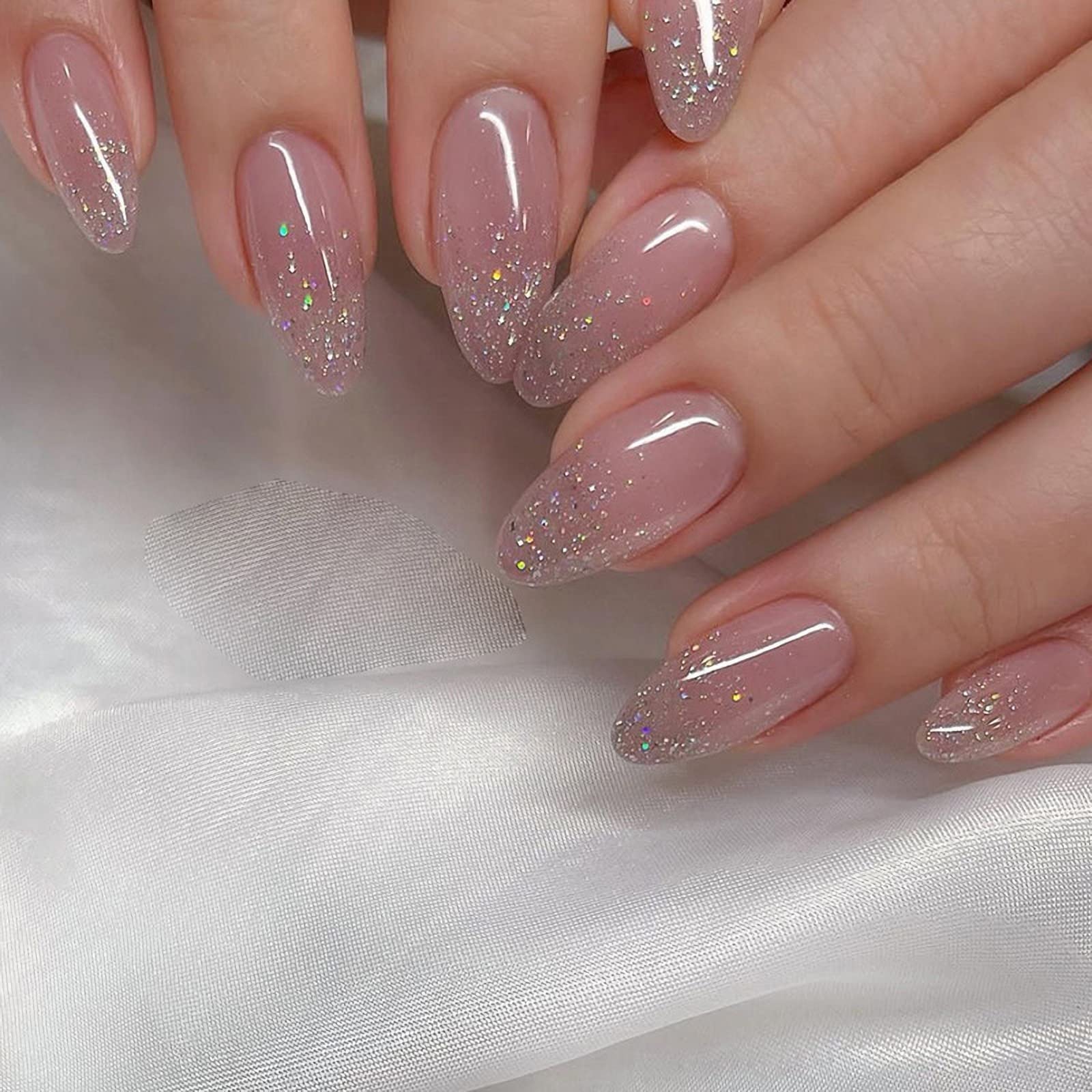 11 Pink Oval Nails That Are Soft, Chic & Totally Aesthetic - Subtle Ombre Delight