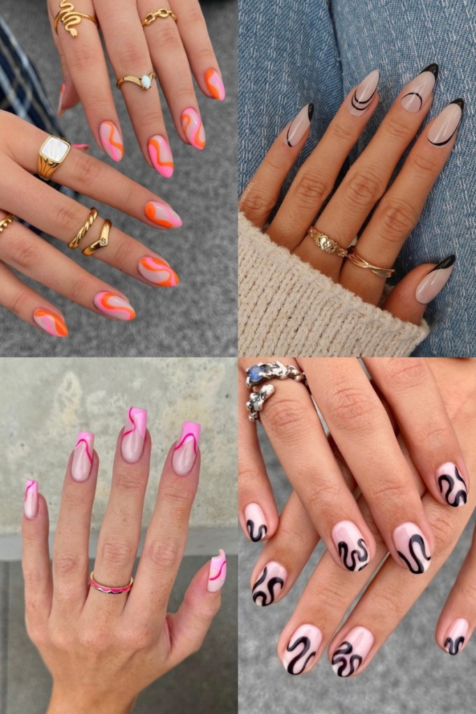 11 Simple Edgy Nails That Will Make You Stand Out (You Won't Believe #5!) - 7. Neon Swirl
