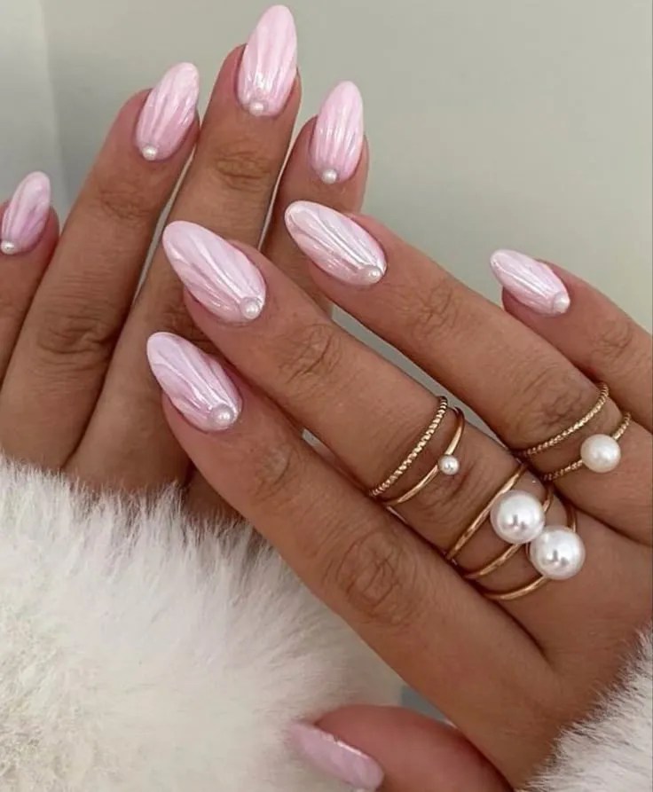 17 Coquette-Inspired Nail Designs That Are Feminine, Flirty & Trending Now! - Chic Candy Stripes