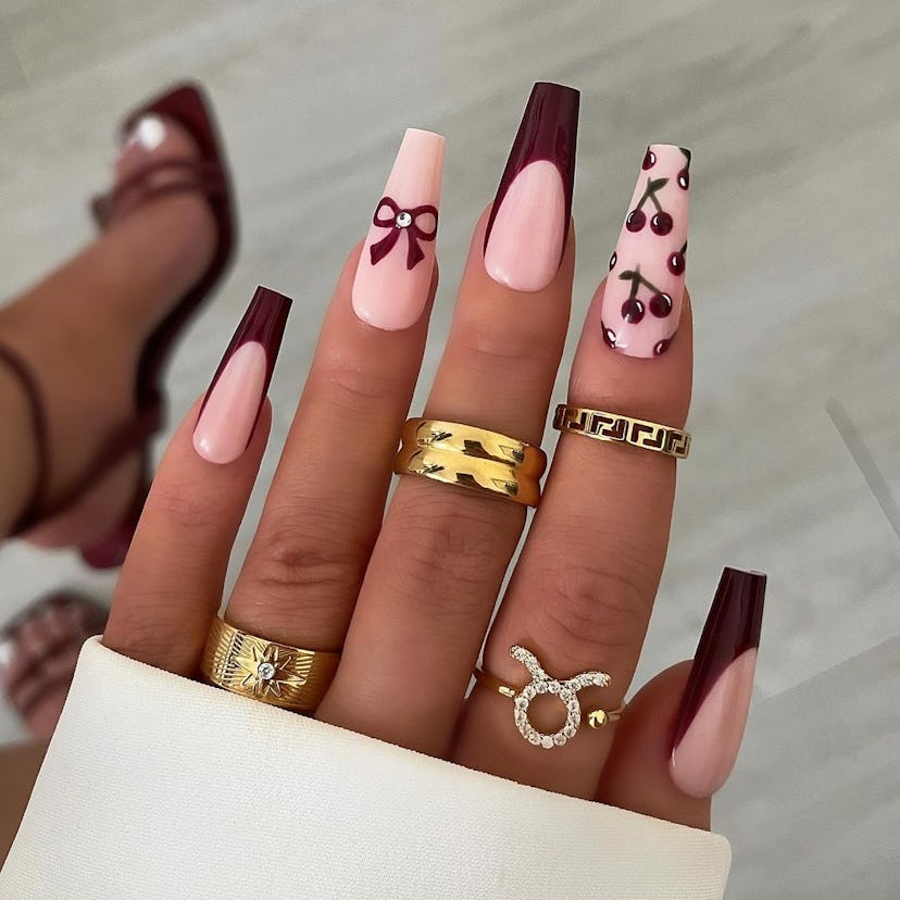17 Coquette-Inspired Nail Designs That Are Feminine, Flirty & Trending Now! - Sweet and Sporty