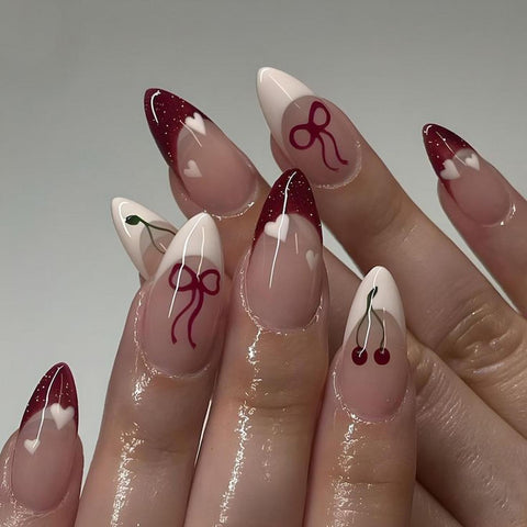 17 Coquette-Inspired Nail Designs That Are Feminine, Flirty & Trending&nbsp;Now!