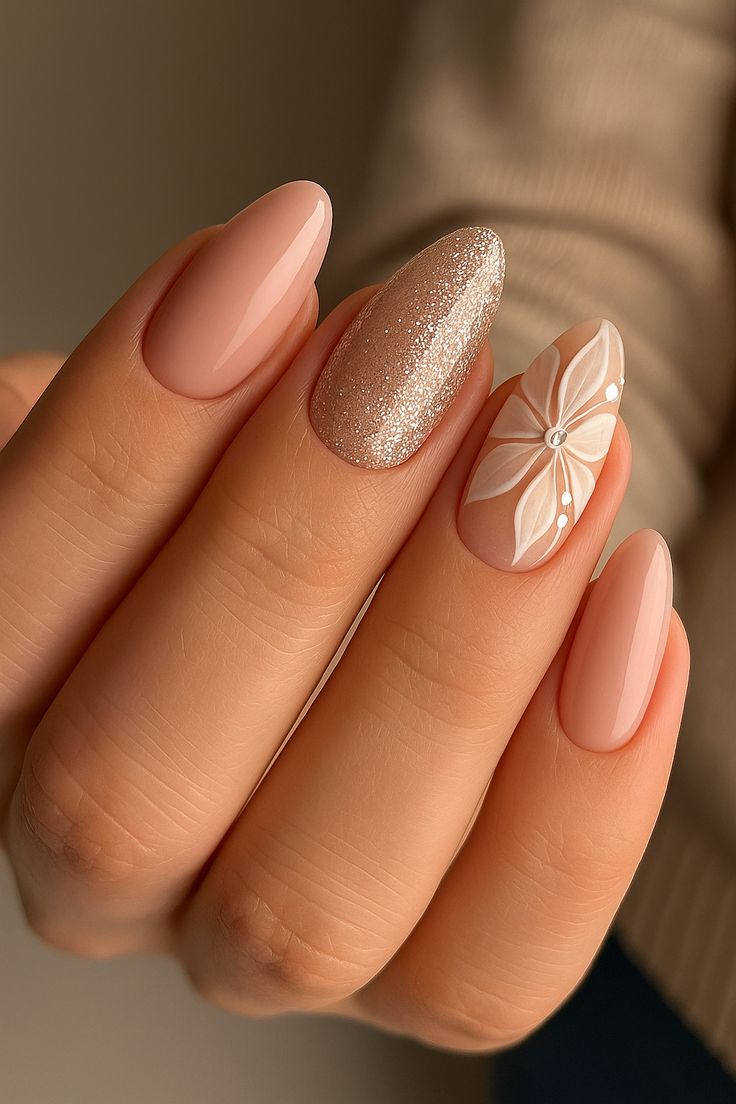 17 Elegant Nude Nail Art Ideas That Will Make You the Star of Every&nbsp;Occasion!