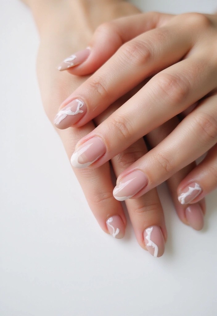 5 Neutral Nail Art That Never Goes Out of Style - 3. Negative Space Nails