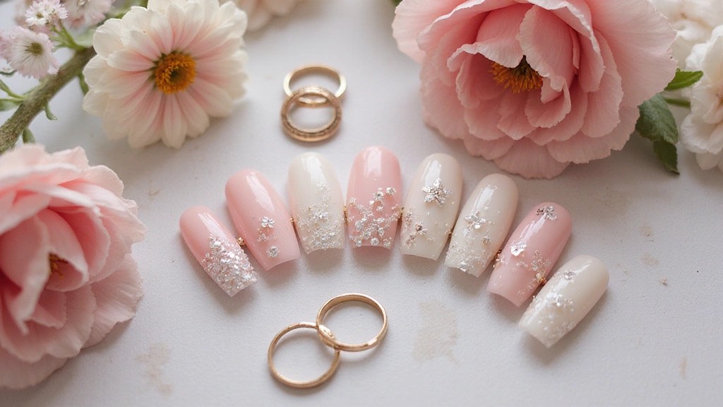 5 Stunning Summer Wedding Nail Designs for Almond & BIAB Lovers&nbsp;💍