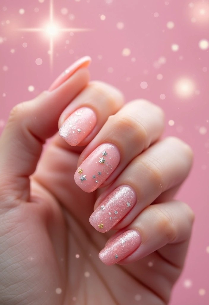 6 Soft Girl Summer Nail Ideas You’ll Adore This July & August! - 4. Stars and Sparkles