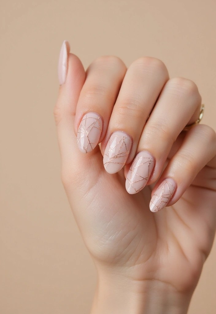 7 Almond Nail Art Ideas You’ll Love 💅 | Trendy & Easy Designs for 2025 - 3. Minimalist Line Art