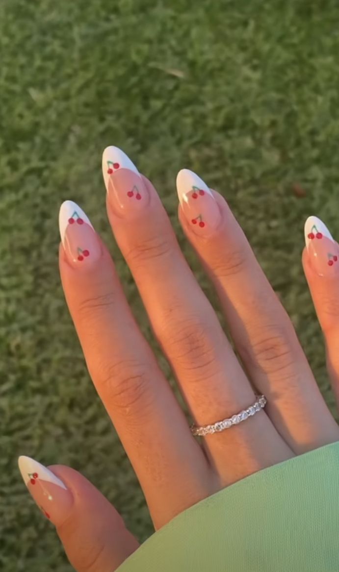 7 Summer Nail Art Trends You Can't Miss in 2025 (Get Ready to Shine!) - 4. Cherry On Top