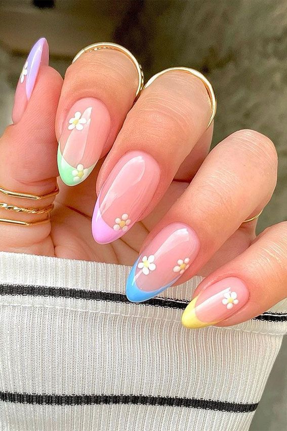 7 Summer Nail Art Trends You Can't Miss in 2025 (Get Ready to Shine!) - 6. Ombre Sunset
