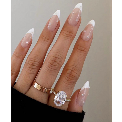 8 Almond French Manicure Looks You Need to Try This August 🇫🇷☀️ - Artistic Expression