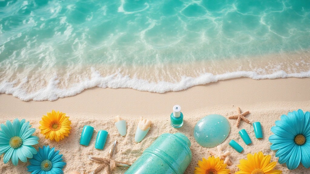 8 Blue Green Nails That Are Fresh, Fun & Totally Vibe With&nbsp;Summer