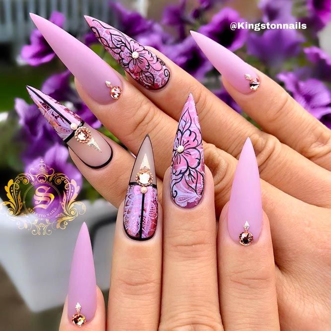 8 Easy Summer Nail Art Ideas for Almond & Stiletto Shapes&nbsp;💥