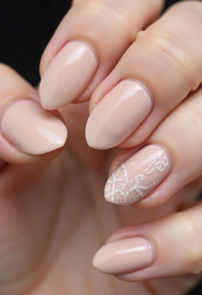 8 Pretty Nails Almond Summer Styles for Soft, Feminine Vibes - 5. Minimalist Chic