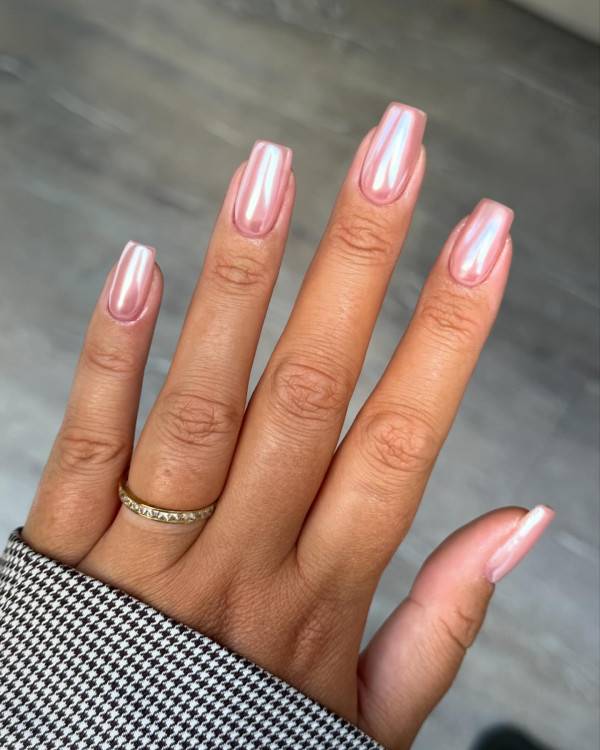 9 Stunning Summer Nails with Chrome & Pink That'll Have Everyone Asking Where You Got Them! - 9. Colorful Summer Layers