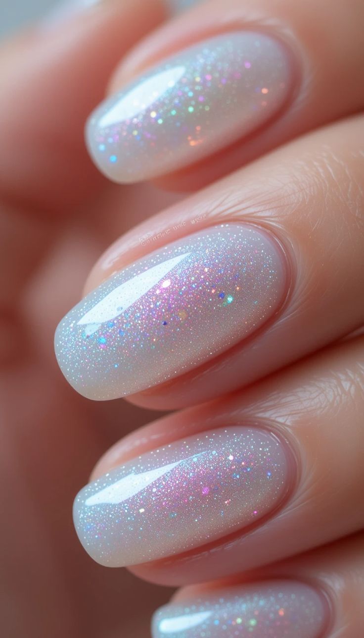 Donut Forget These 10 Glazed Nail Designs That Are Taking Over 2025! - 8. Crystal-Accented Glaze