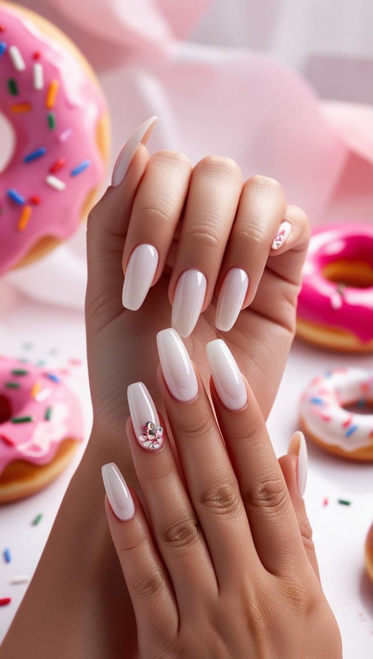 Donut Forget These 10 Glazed Nail Designs That Are Taking Over 2025! - 9. Minimalist Glazed Design
