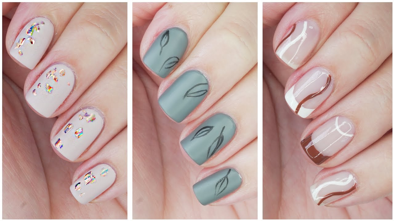 Transform Your Look: 9 Minimalist Nail Designs Perfect for Short Nails! - Geometric Designs