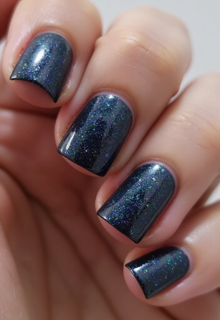 Transform Your Nails with These 7 Out-of-This-World Galaxy Designs! - 3. Glittering Galaxies
