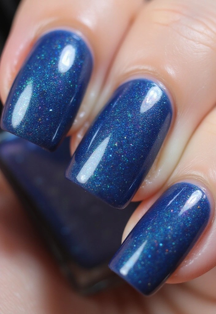 Transform Your Nails with These 7 Out-of-This-World Galaxy Designs! - 7. Holographic Galaxy